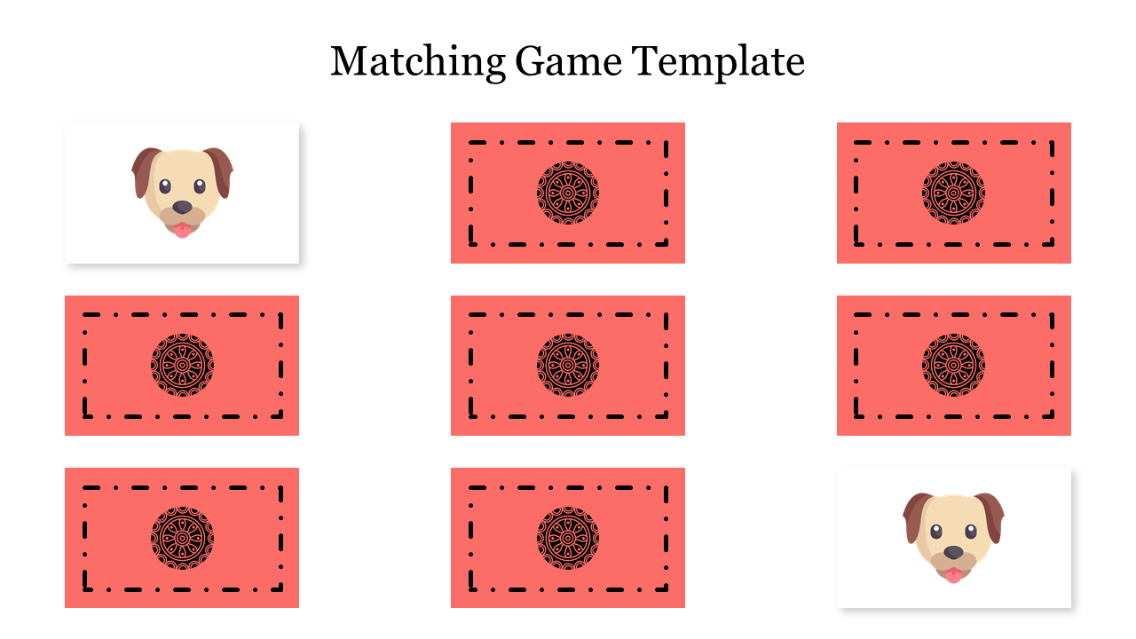 Classic Matching Game Template Presentation